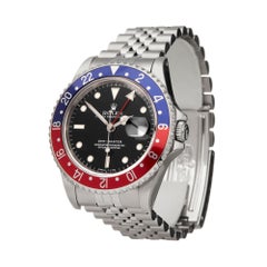 Rolex GMT Master Pepsi Stainless Steel 16700 Wristwatch