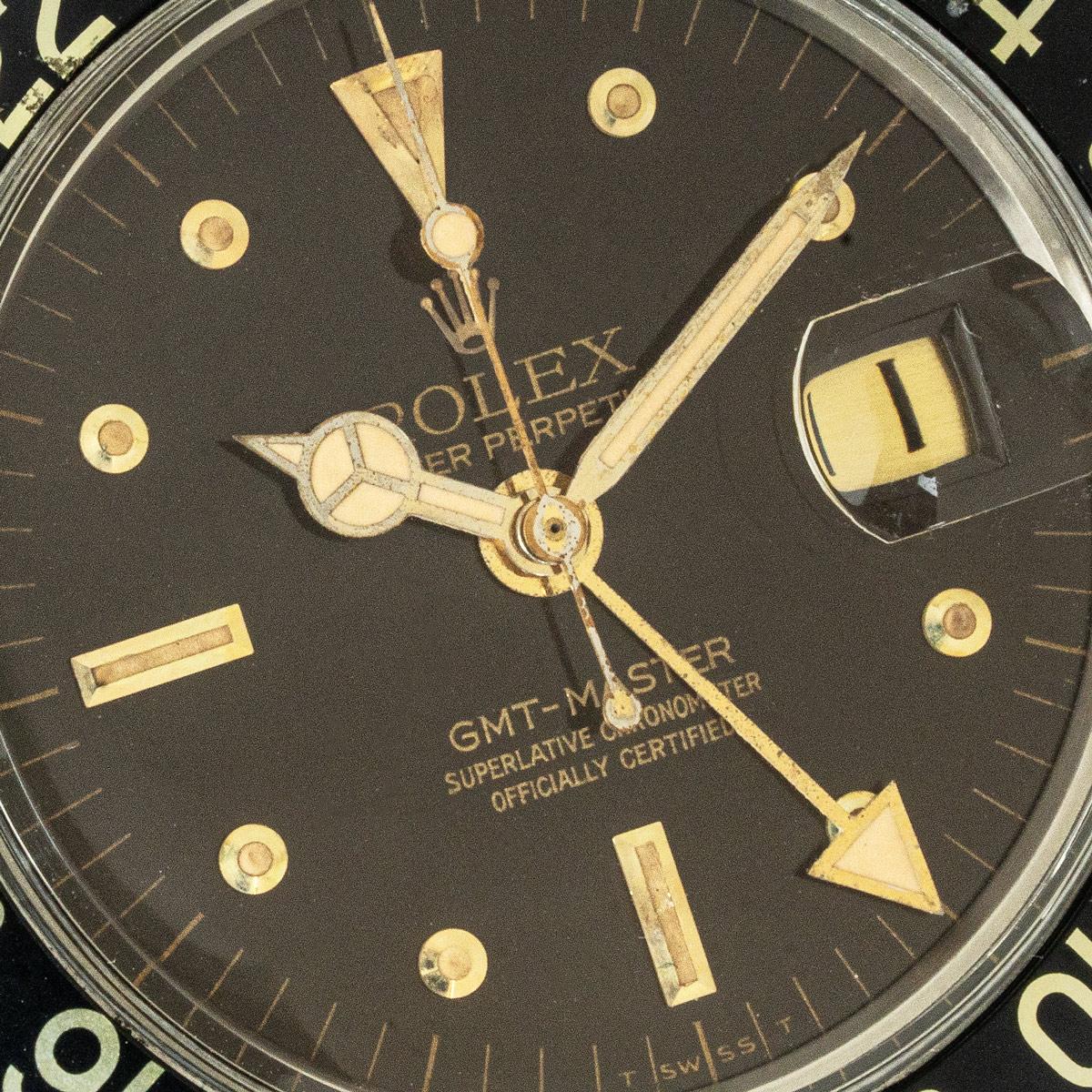 Rolex GMT-Master Rare Nipple Tropical Dial 1675 For Sale 1