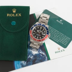 Orologio da polso Rolex GMT Master Ref 16700, cassa 40 mm, quadrante solo svizzero, anno 1999.