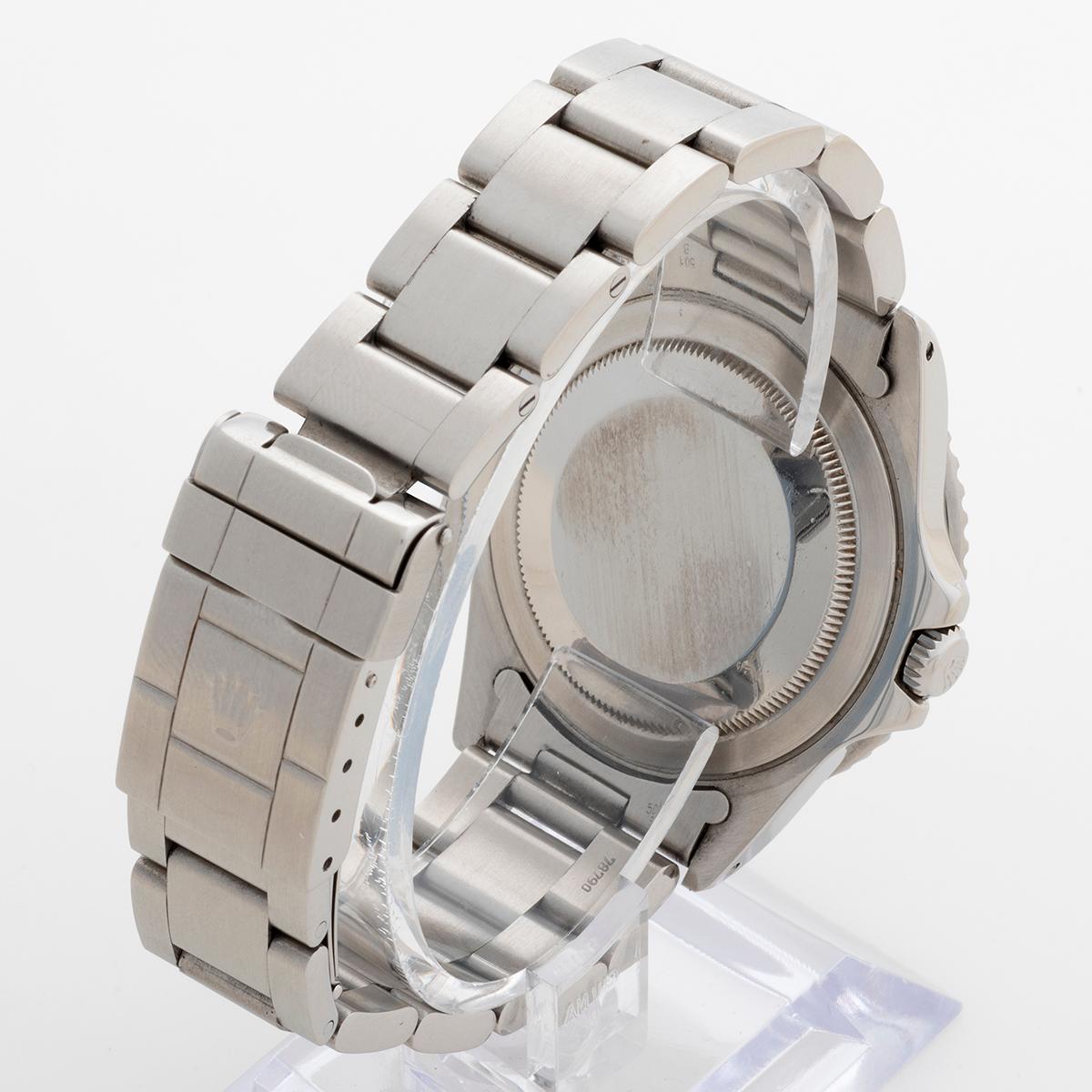 Montre-bracelet GMT Master Réf 16700 de Rolex, cadran Tritium Coeval. B&Ps', année 1997 en vente 1