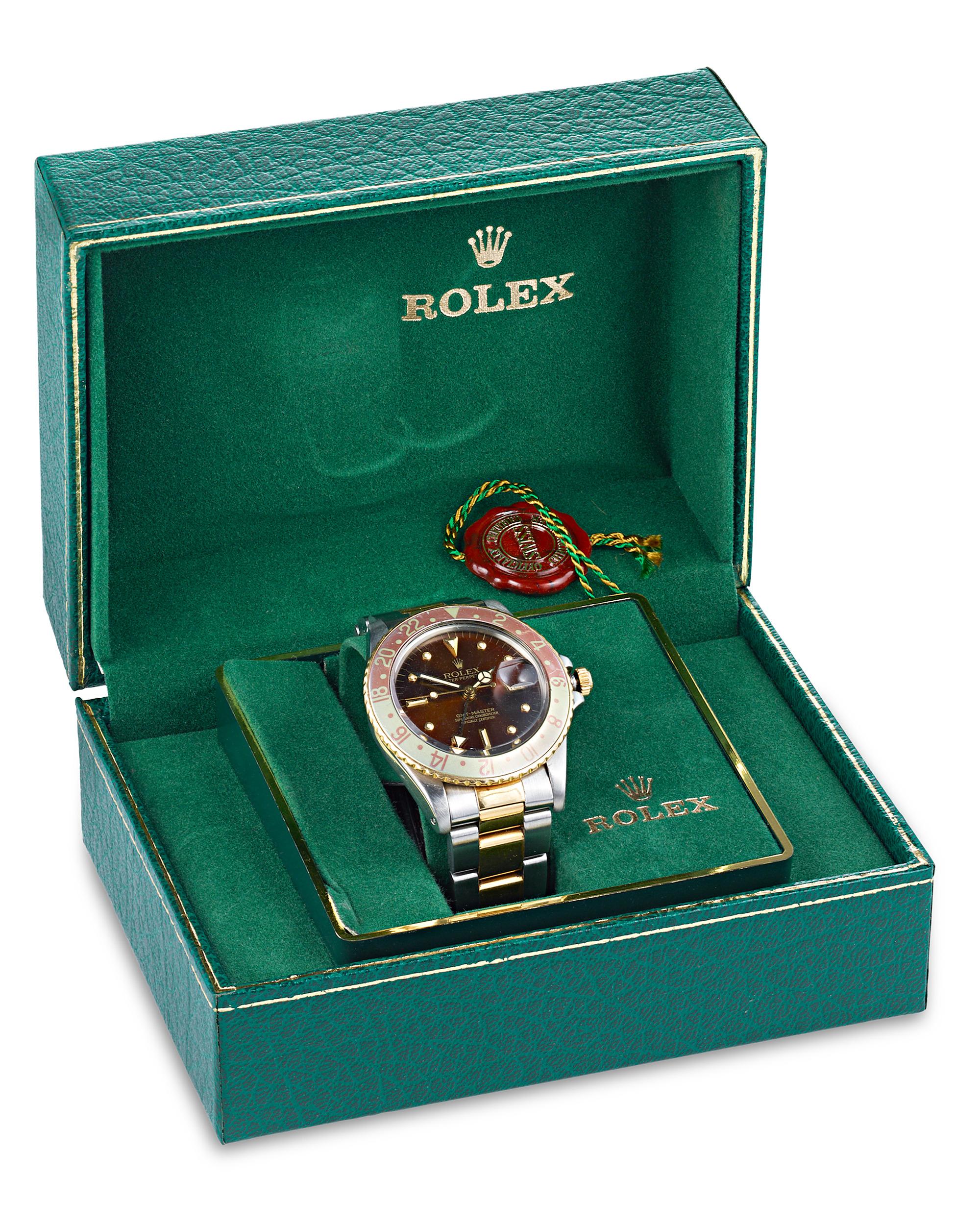 Men's Rolex GMT-Master Rootbeer Watch