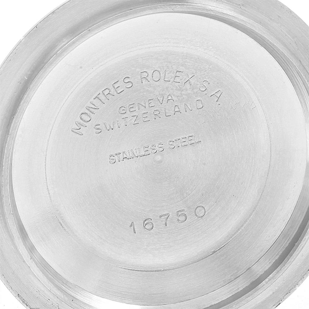 Men's Rolex GMT Master Rootbeer Yellow Gold Steel Vintage Men’s Watch 16753 For Sale