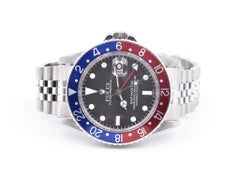 Rolex GMT Master Stainless Steel GMT Master Pepsi Watch Ref 1675