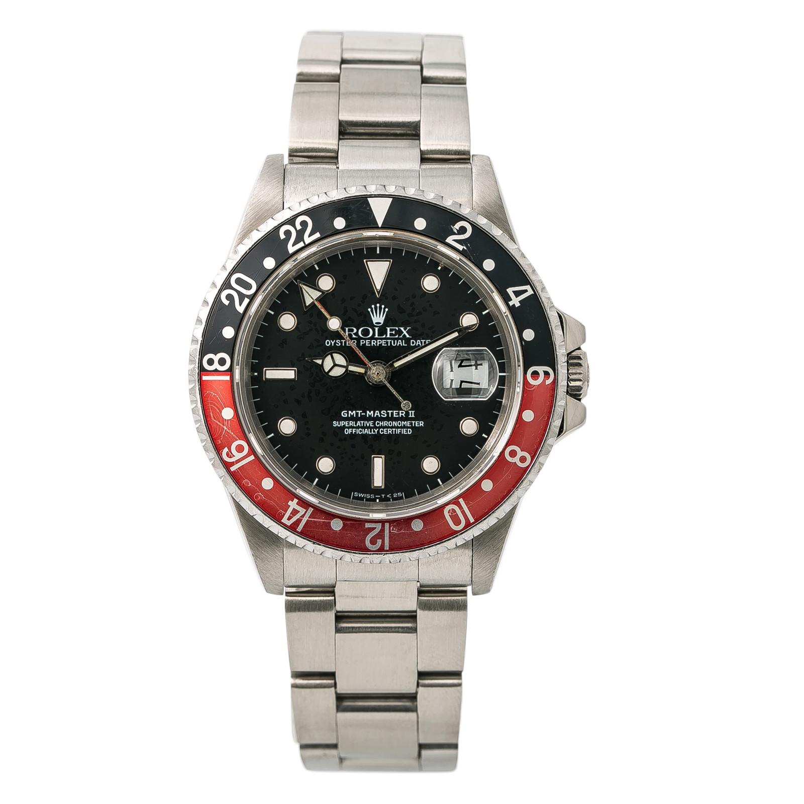Rolex GMT Master 13800, Silver Dial Certified Authentic For Sale