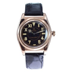 Rolex Gold und Stahl Tropical Series mit California Romabic Zifferblatt aus den 1940er Jahren