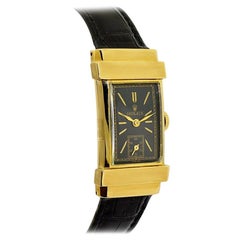 Rolex Gold Art Deco Rectangle Tank Style