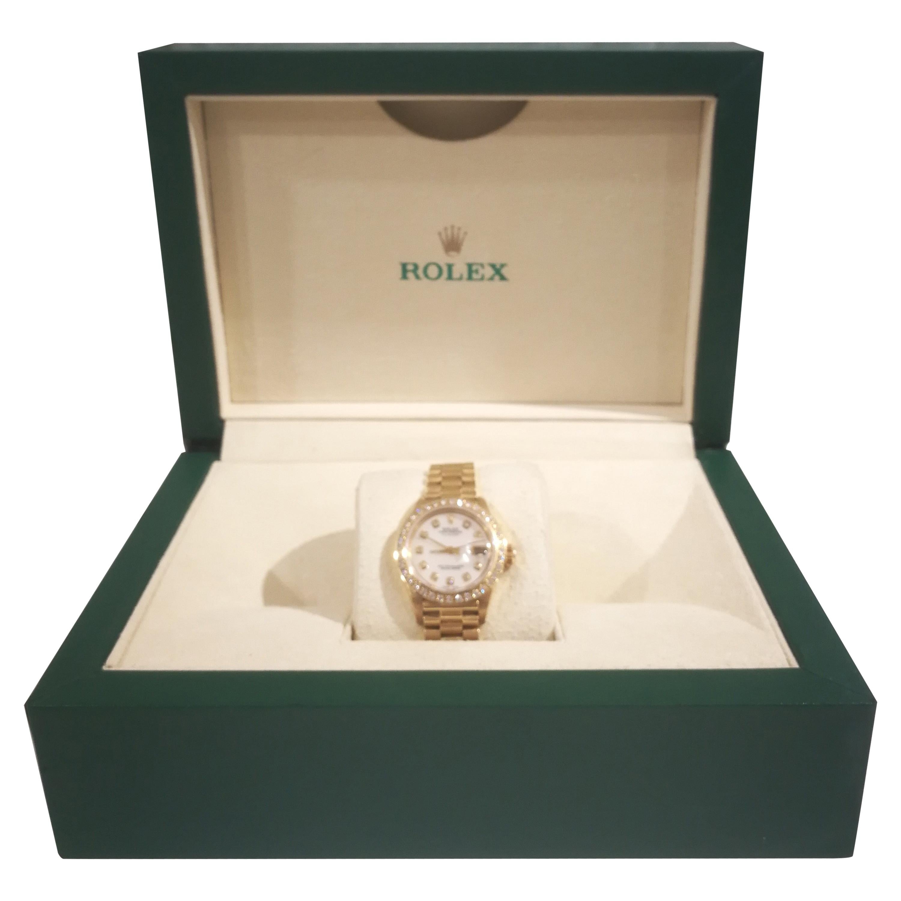 Rolex Gold Diamonds 26mm DateJust 