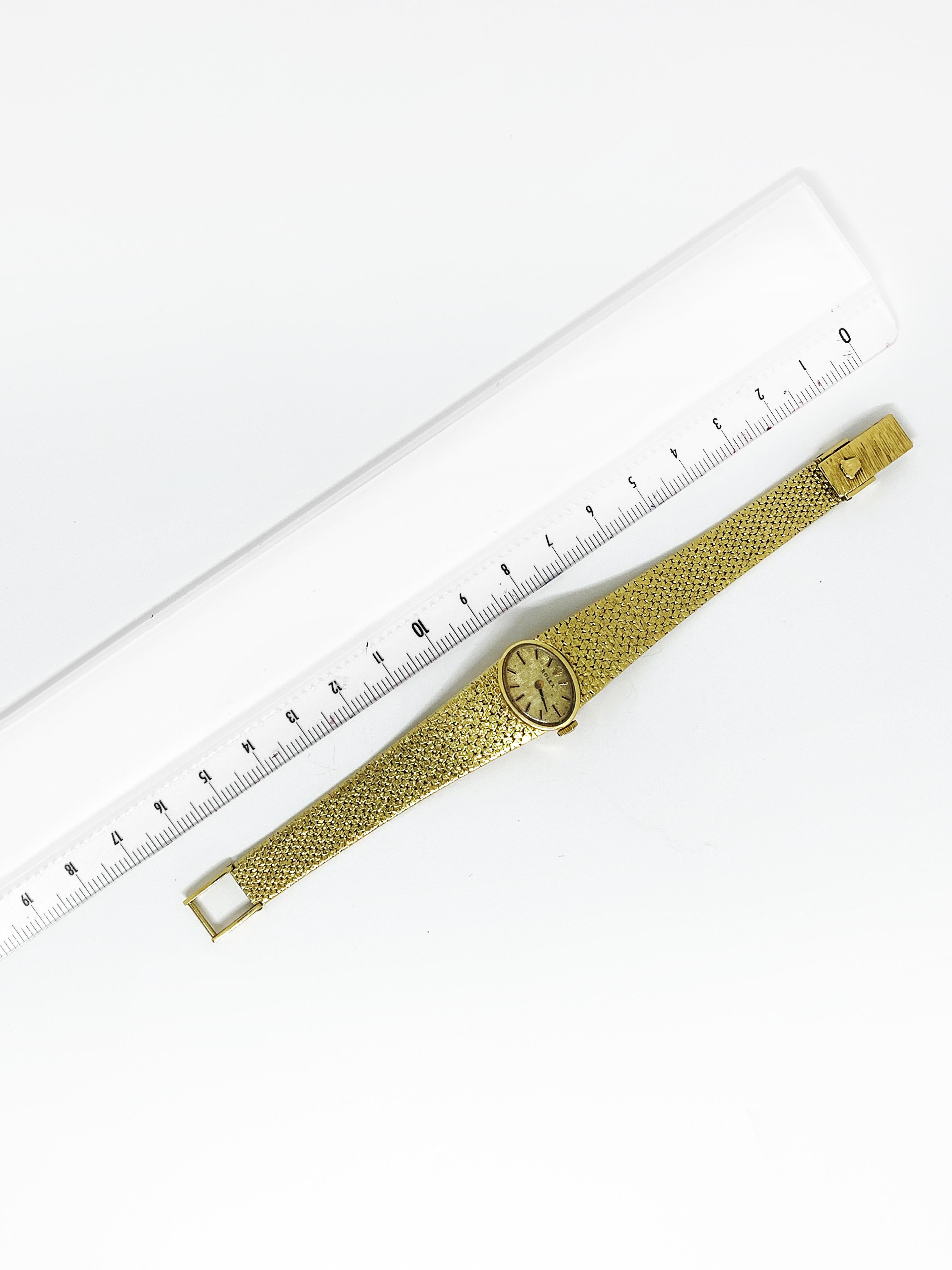 Rolex Gold Vintage Woman Cocktail Wristwatch 4