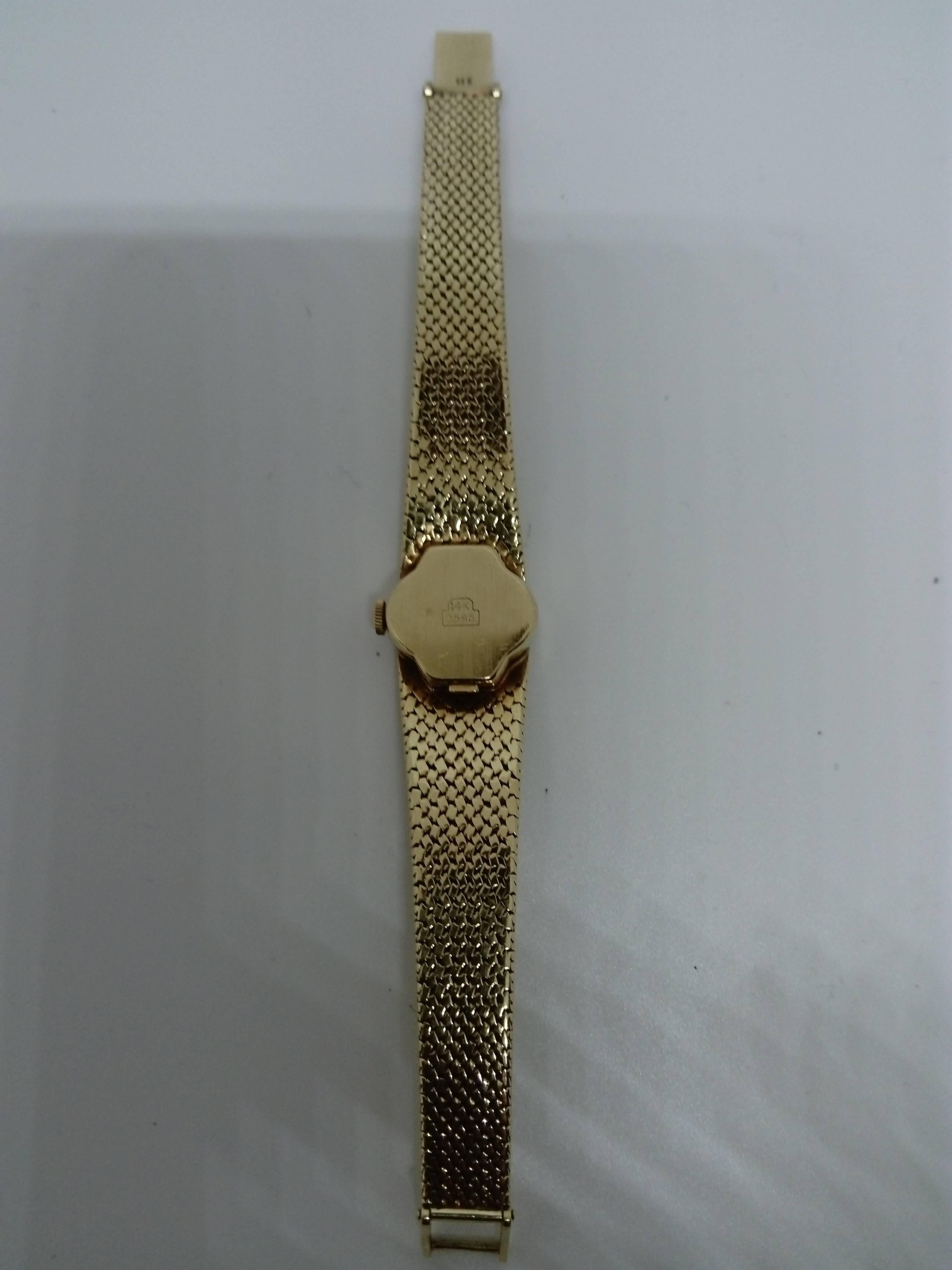 Rolex Gold Vintage Woman Cocktail Wristwatch In Excellent Condition In Saint Ouen, FR