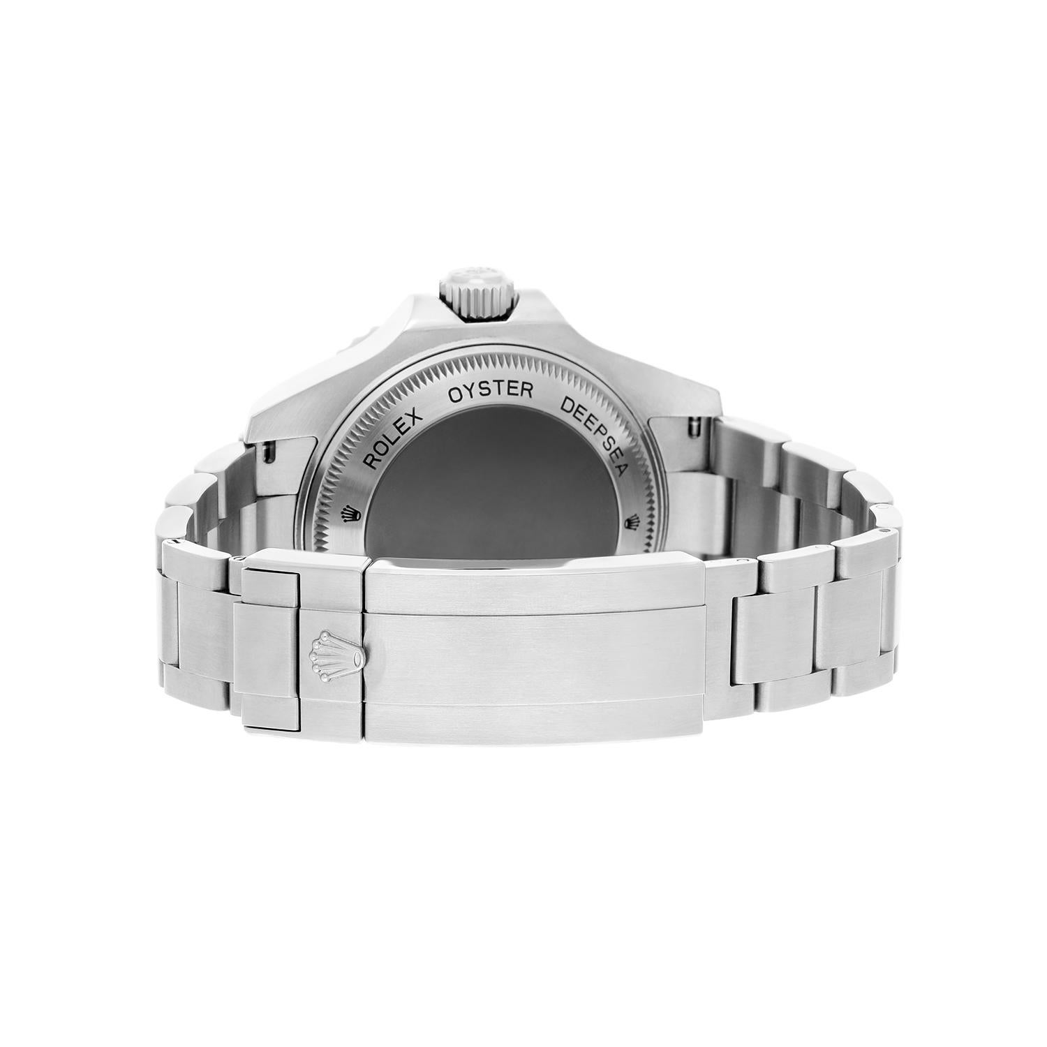 Rolex James Cameron Deepsea Sea-Dweller D-Blue Steel Ceramic Watch 116660 For Sale 2