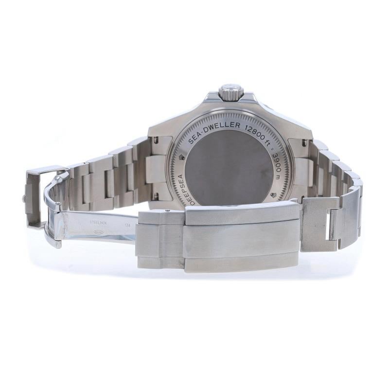 Rolex James Cameron Deepsea Sea-Dweller Orologio da Uomo 116660 Stainless 1 Yr Wnty 2