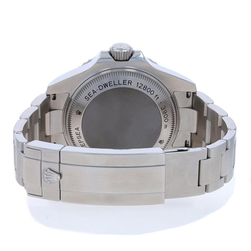 Rolex James Cameron Deepsea Sea-Dweller Orologio da Uomo 116660 Stainless 1 Yr Wnty 4
