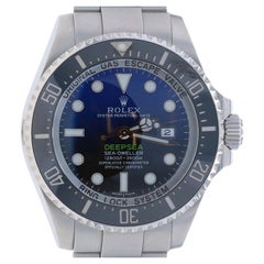Rolex James Cameron Deepsea Sea-Dweller Orologio da Uomo 116660 Stainless 1 Yr Wnty