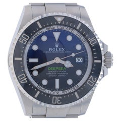 Rolex James Cameron Sea Dweller Deepsea Herrenuhr 136660 Edelstahl 5YrMfr Wnty
