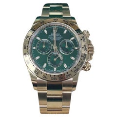 Rolex 'John Mayer' Daytona Cosmograph  Cadran vert, or jaune (Ref#116508)