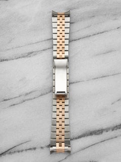 Rolex Jubilee Bracelet 63203 18K Rose Gold Two Tone Hidden Clasp 20mm