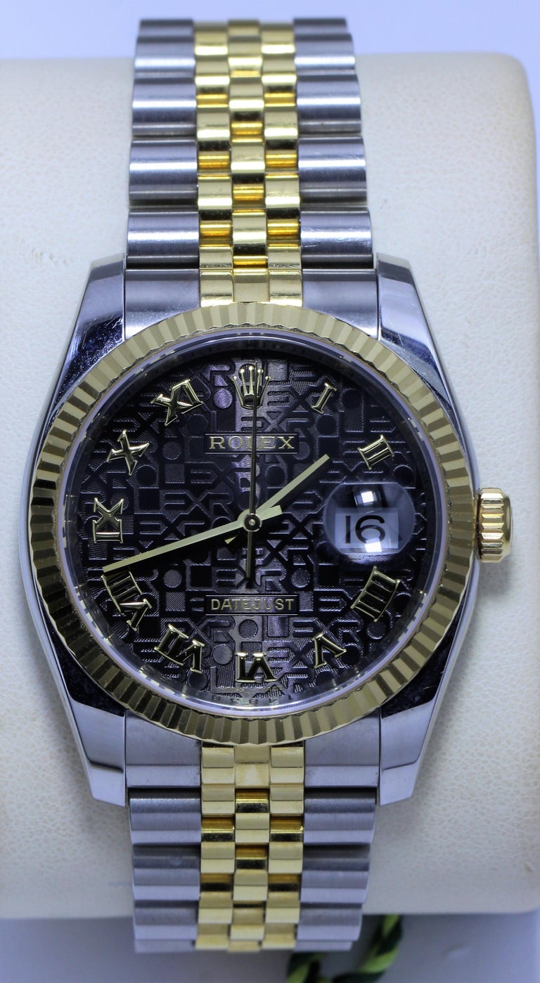 mens rolex datejust roman numerals