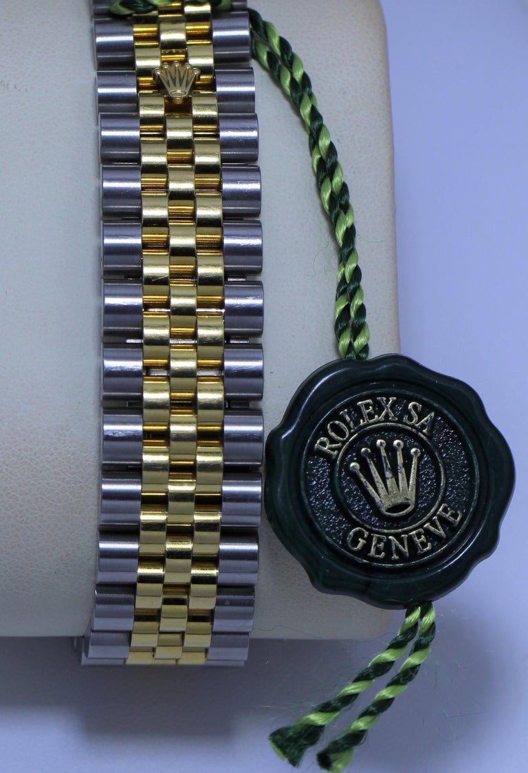 Rolex Jubilee Datejust Black Men's Watch with Roman Numerals and Date