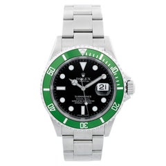 Rolex Kermit Submariner Men's Stainless Steel Watch 116610