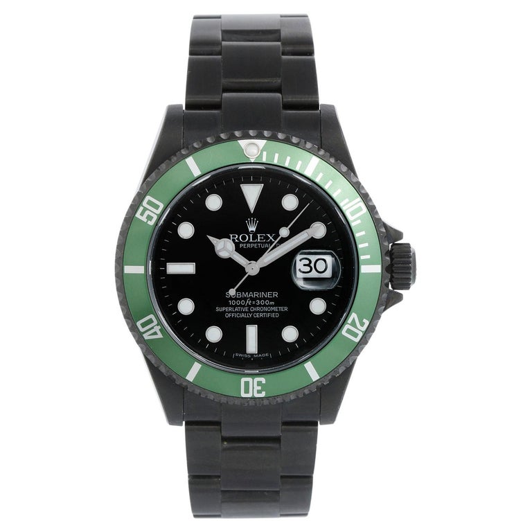 James Bond Project X Rolex Rolex Kermit Submariner Project X Men's