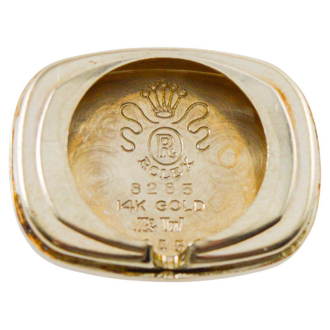 Rolex Orologio da donna in oro massiccio 14Kt e diamanti, anni '60 circa 9