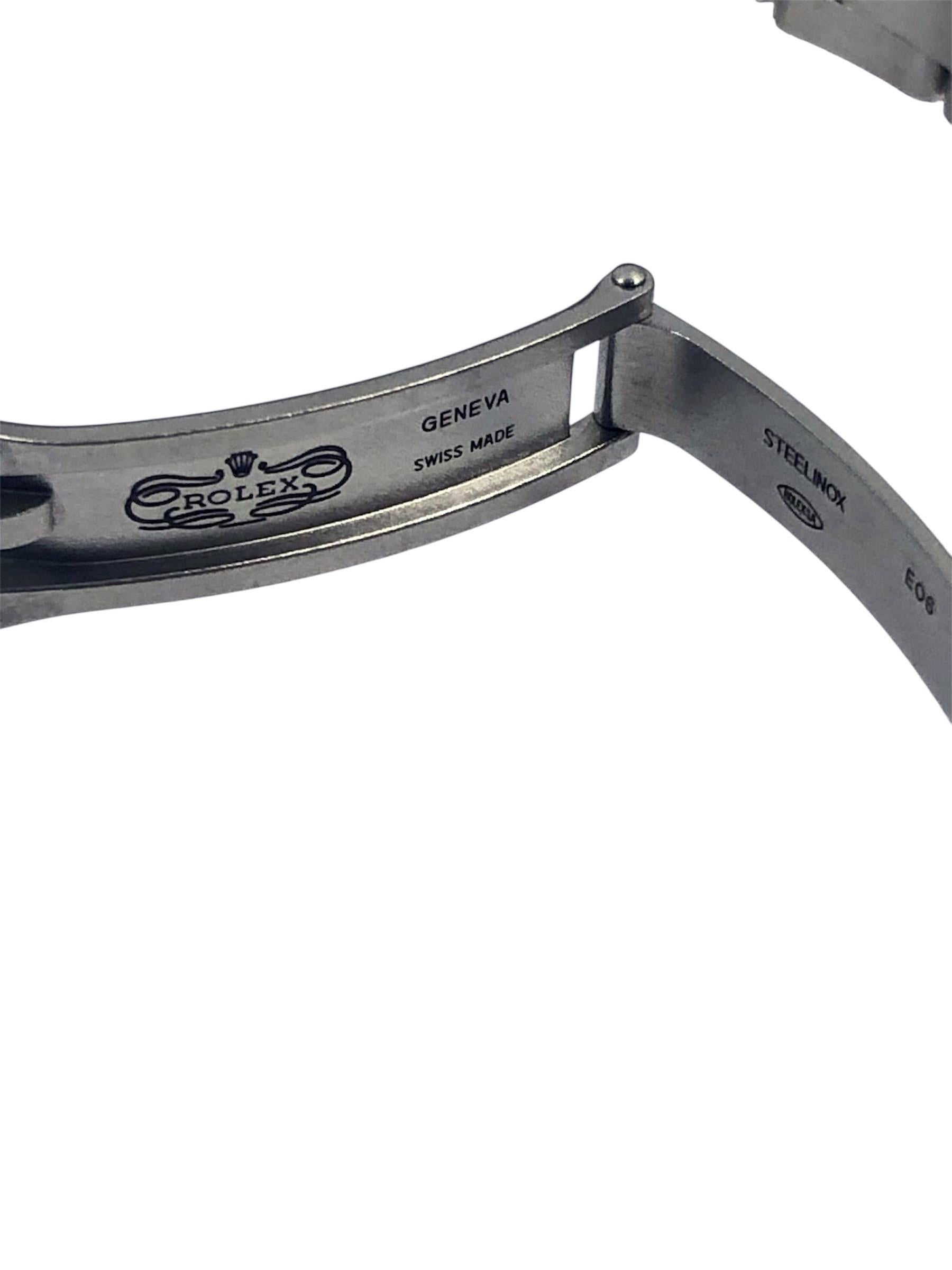 Reloj de pulsera Rolex 176200 Oyster Perpetual automático de acero para señora en venta 2