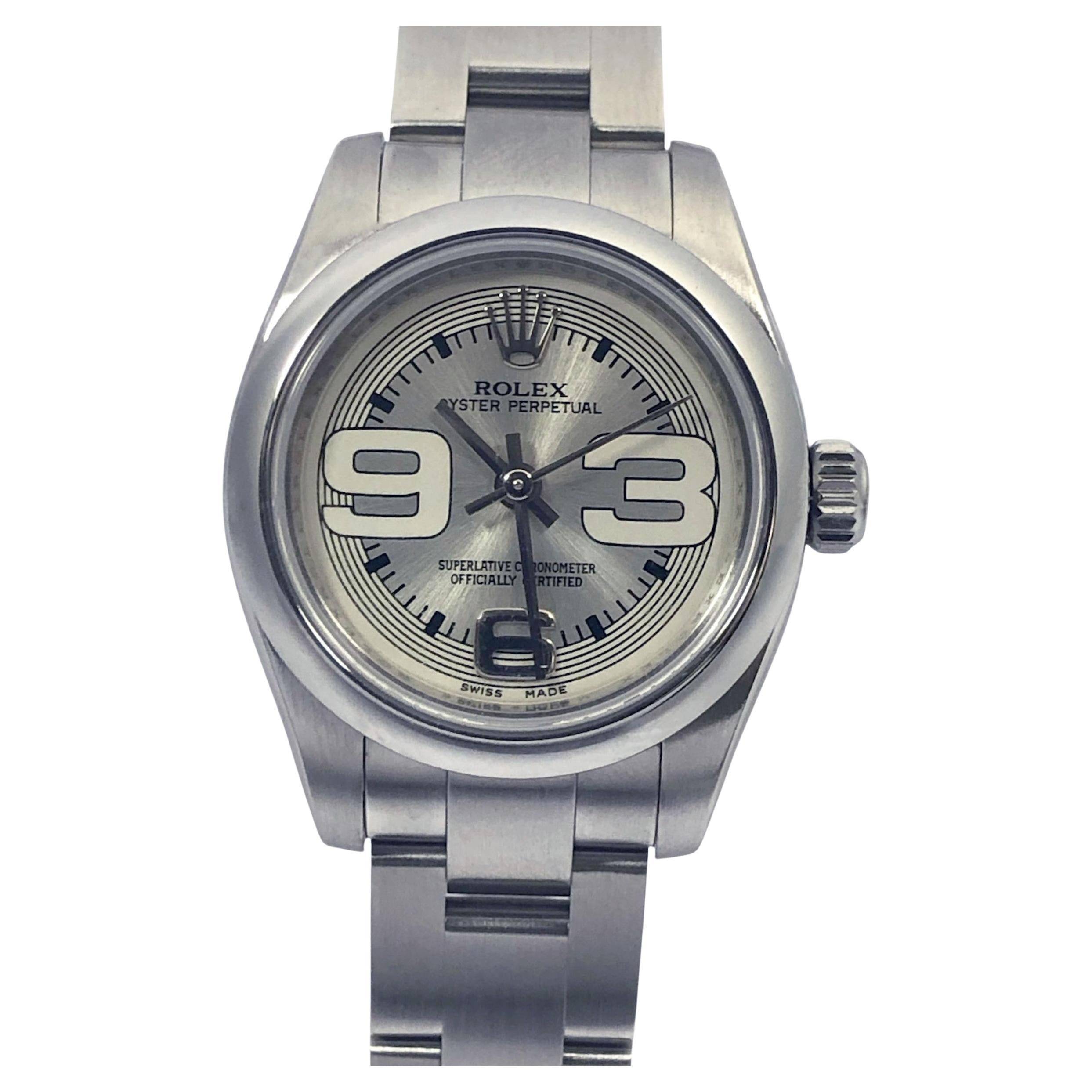 Reloj de pulsera Rolex 176200 Oyster Perpetual automático de acero para señora