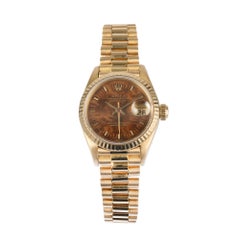 Rolex Ladies 18 Karat Yellow Gold President Wristwatch