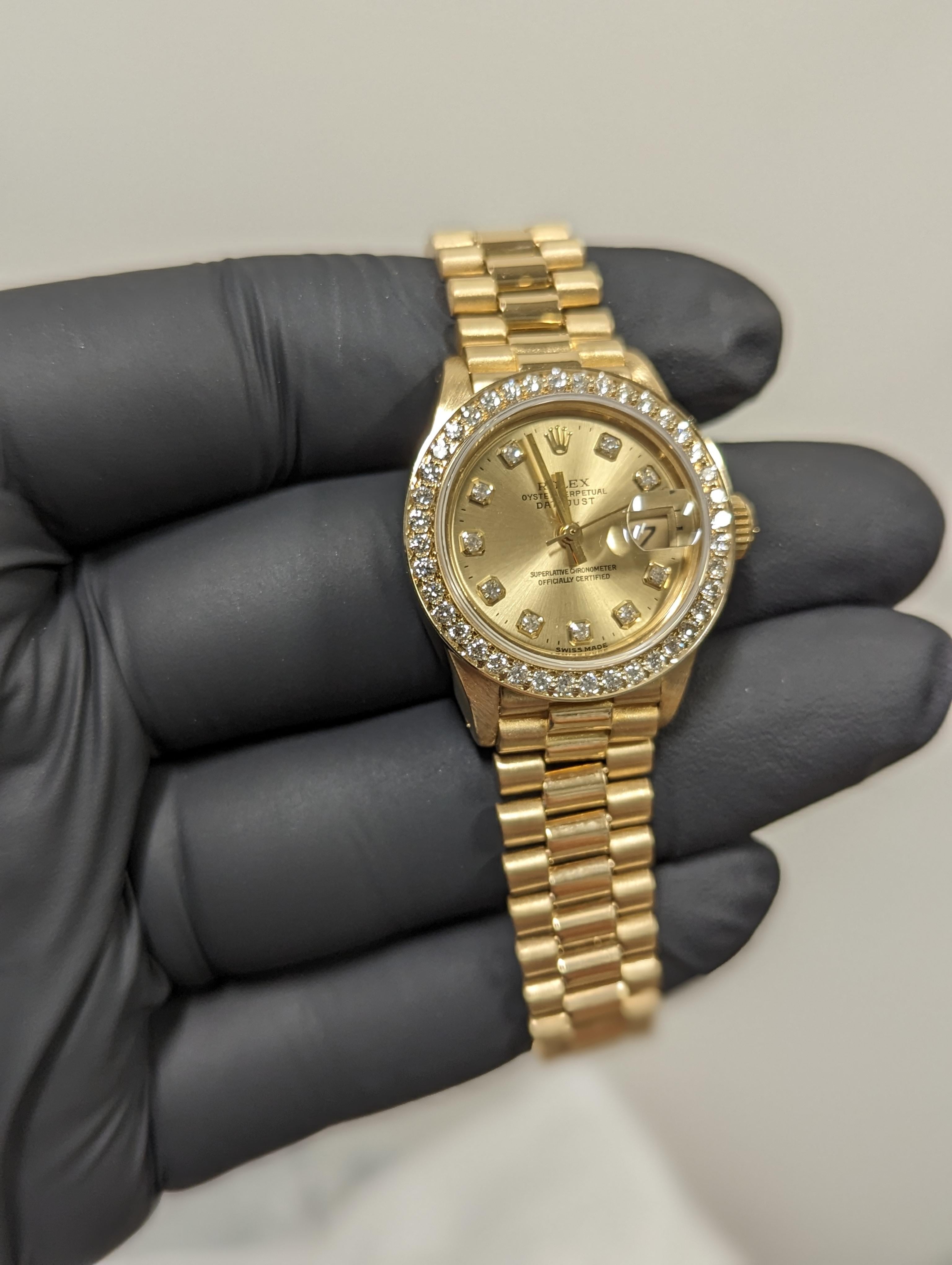 rolex women's size watches