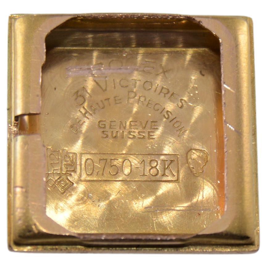 Rolex Ladies 18Kt. Solid Rose Gold Art Deco Bracelet Watch From 1954 6