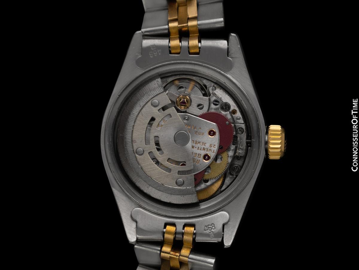 Rolex Damen 2-farbiges Datejust, Champagner-Zifferblatt - 18K Gold & Edelstahl, 69173 3
