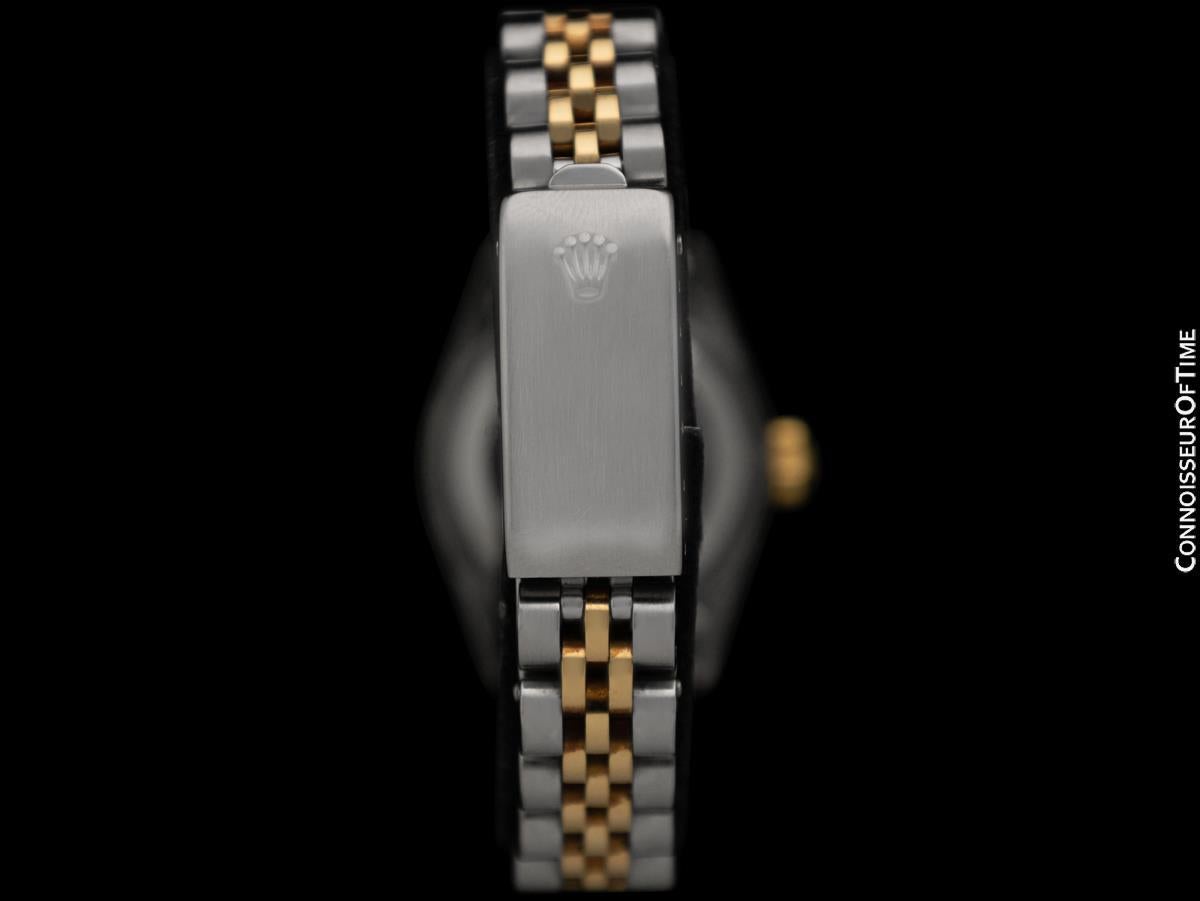 Rolex Damen 2-farbiges Datejust, Champagner-Zifferblatt - 18K Gold & Edelstahl, 69173 4