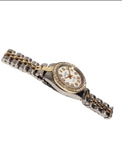 Rolex Ladies 25mm Oyster Perpetual White Diamond two-tone Jubilee