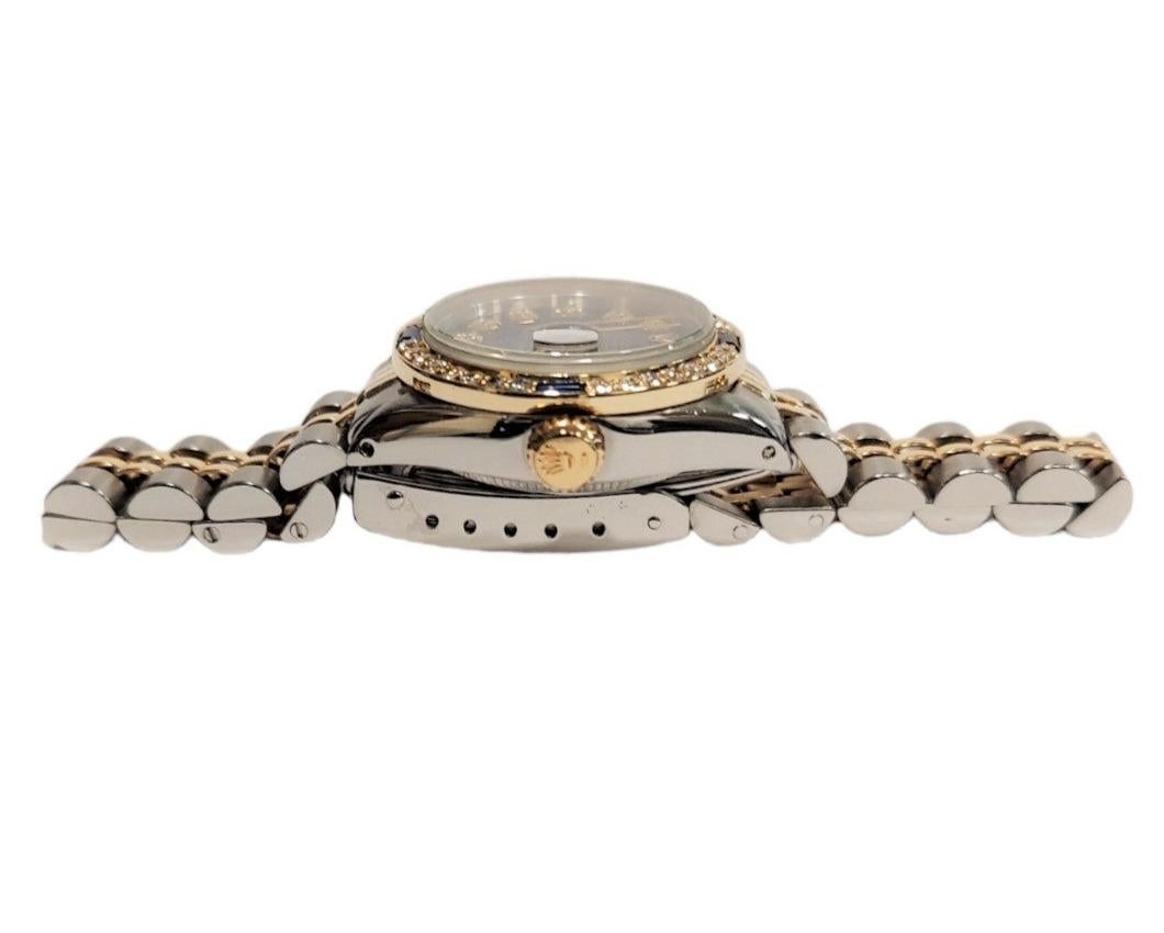 Rolex Damen Datejust 6917 Blauer Diamant-Saphir-Jubiläum (Moderne)