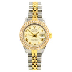 Rolex Ladies Datejust Pyramid Roman Diamond Jubilee