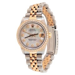 Rolex Ladies 31mm Datejust MOP Diamond Two-Tone Jubilee