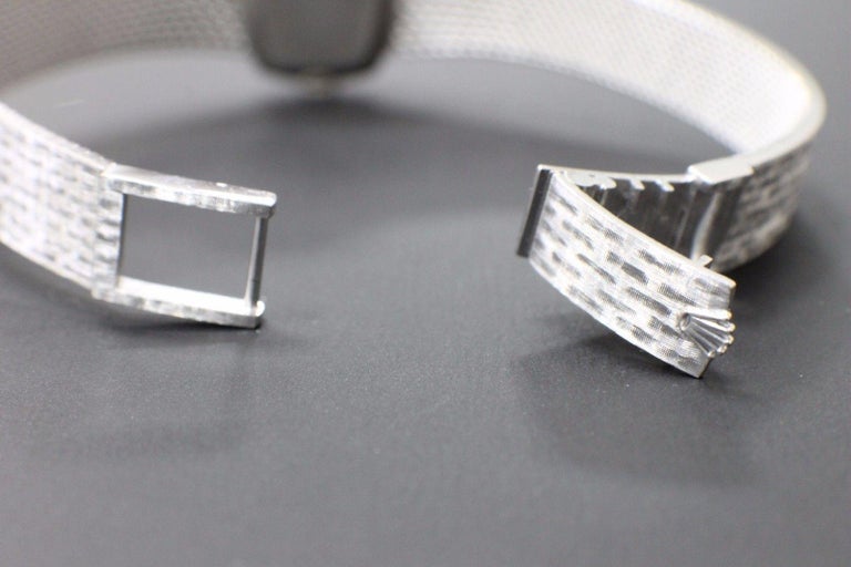 Rolex Ladies 3354 Rare Orchid 18 Karat White Gold Watch Collectible im