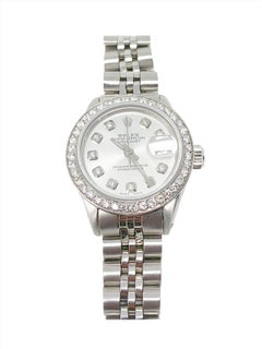 Rolex Ladies 6919 Datejust26mm Silver Diamond steel jubilee