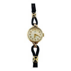 Orologio di precisione Rolex da donna in oro giallo 9k