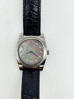 Rolex Ladies Cellini 5310 18K White Gold Tahitian Original MOP Diamond Dial 2000