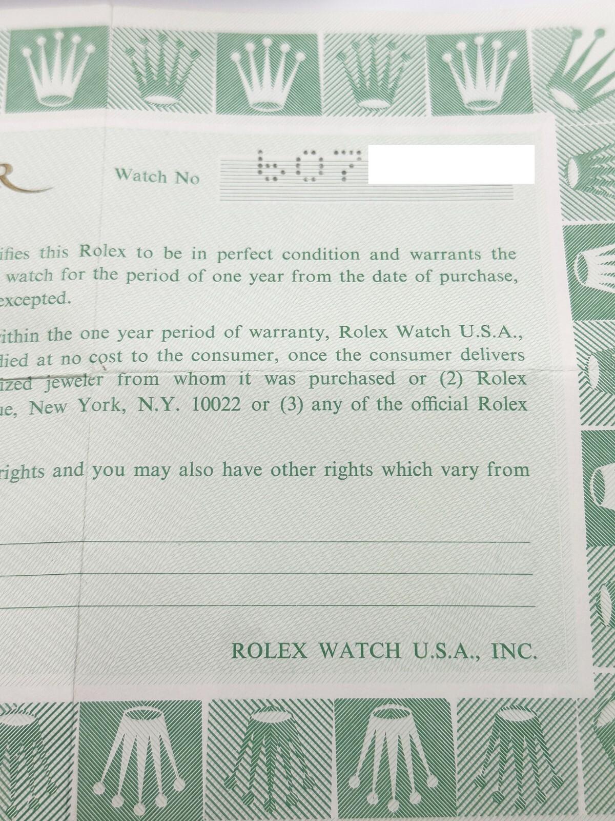 Rolex Ladies Date 6917 Black Dial 14K Yellow Gold Stainless Steel Box Paper For Sale 3