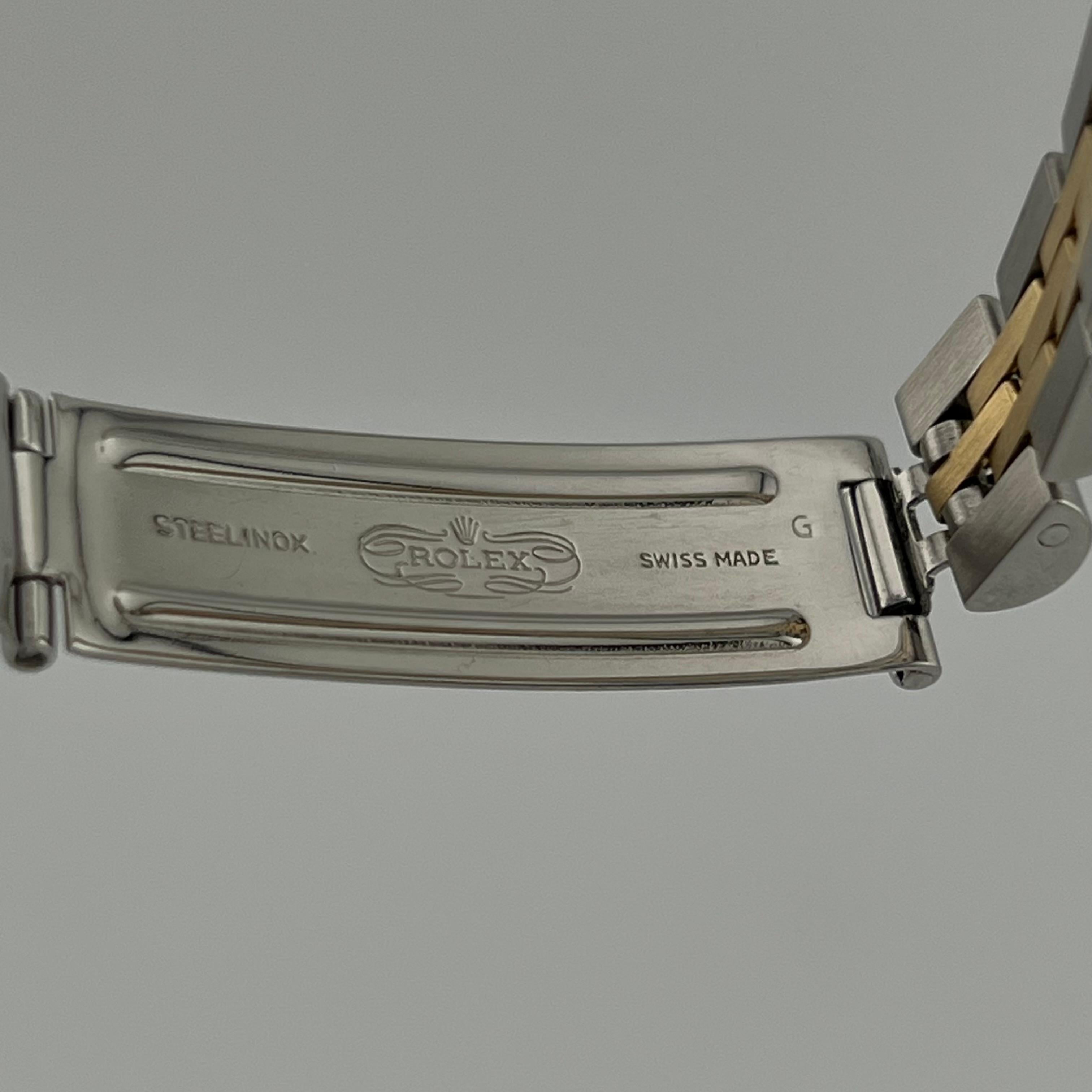 Rolex Ladies Date 6917 Champagne Dial 18K Yellow Gold Stainless Steel 26mm For Sale 6