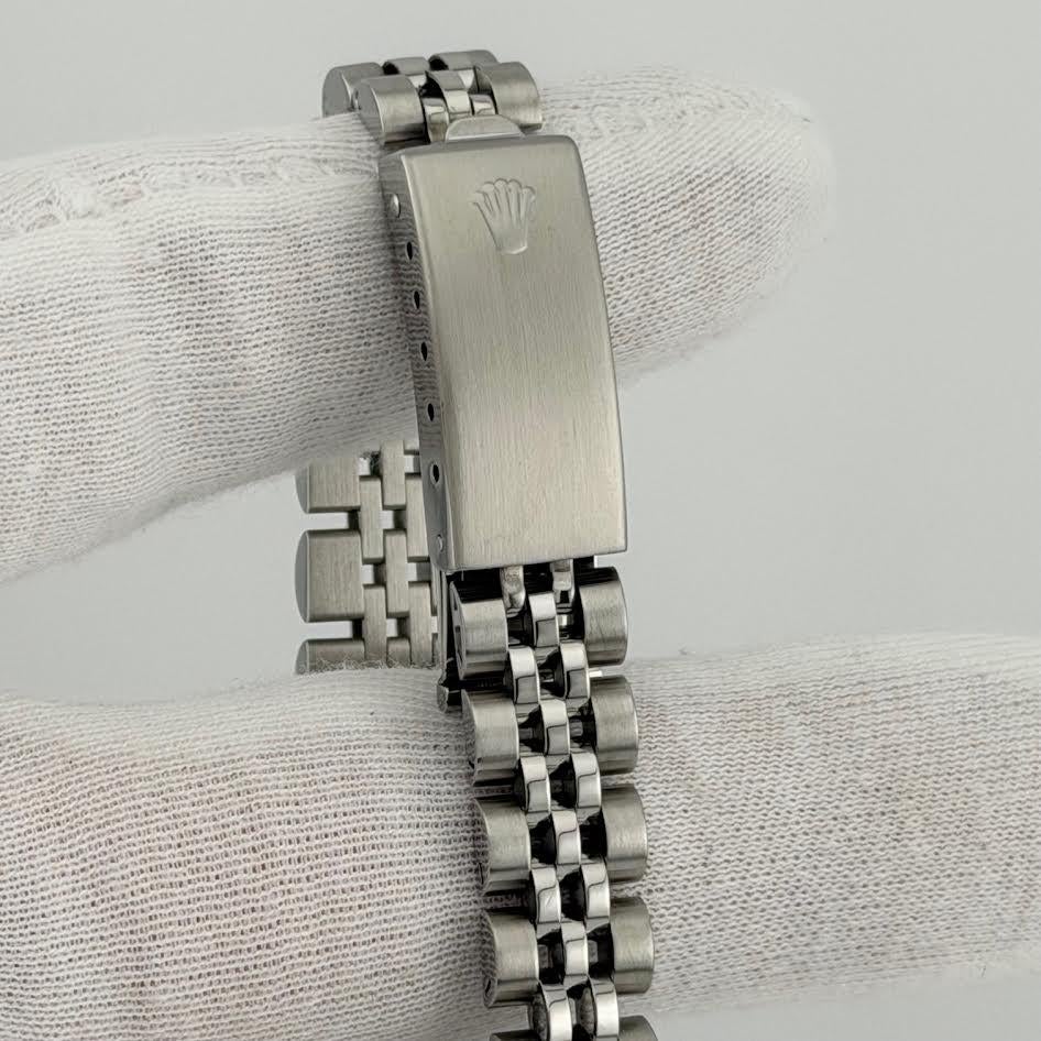 Rolex Ladies Date 69190 26mm Blue Dial Stainless Steel Jubilee en venta 1