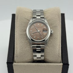 Rolex Ladies Date 79160 26mm Pink Salmon Dial Stainless Steel