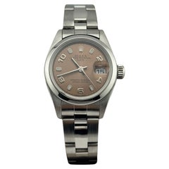 Rolex Ladies Date 79160 26mm Pink Salmon Dial Stainless Steel