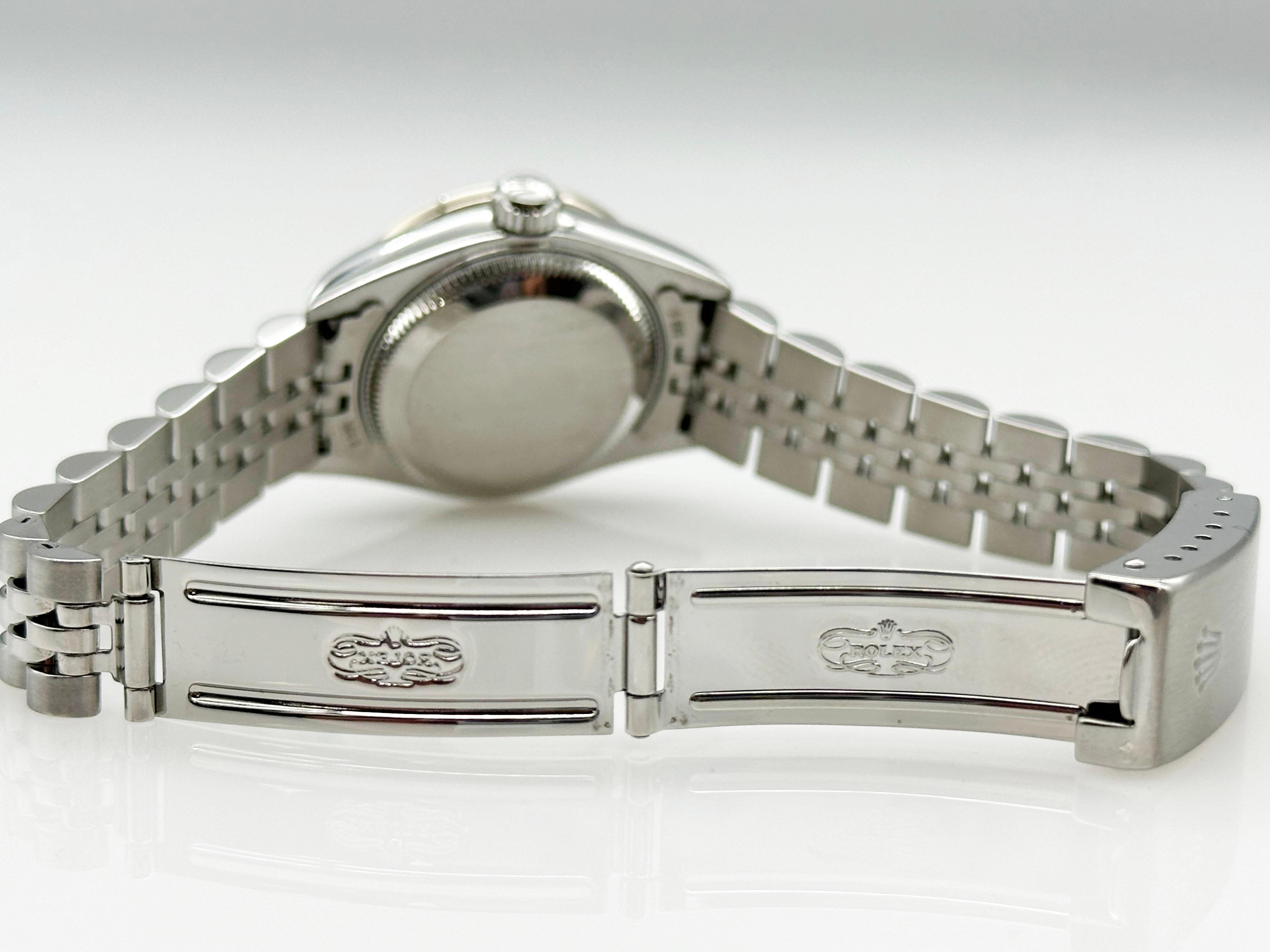 Rolex Ladies Date 79160 Diamond Dial Diamond Bezel Stainless Steel 3