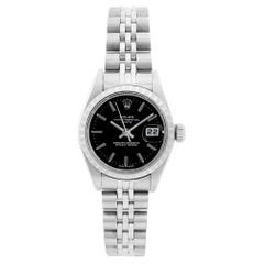 Rolex Ladies Date Stainless Steel Watch 79240