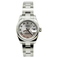 Rolex Damen Datejust 179160 Silber Roman Zifferblatt Edelstahl Box Papier 2014