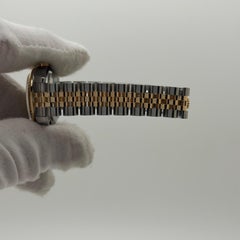 Rolex Ladies Datejust 179173 26mm Champagne Jubilee Diamond Dial 18k Gold Steel