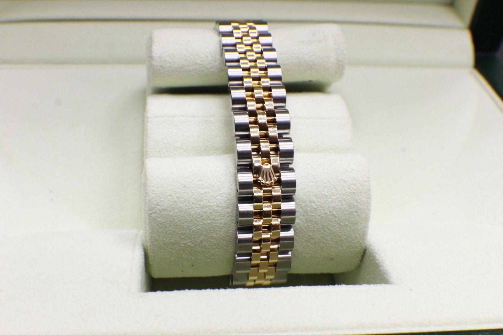Rolex Ladies DateJust 179173 Jubilee Diamond Dial 18K Gold & Steel Box & Papers 2